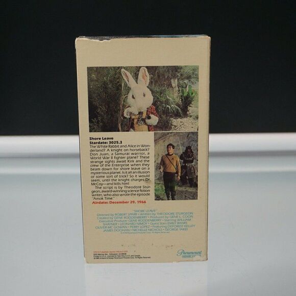1966 Star Trek Original TV Series VHS Episode 17 Shore Leave - Picture 3 of 10